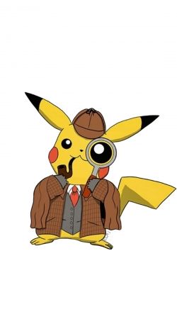 cover Detective Pikachu x Sherlock