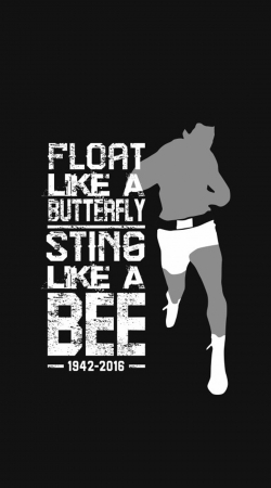 cover Float like a butterfly Sting like a bee
