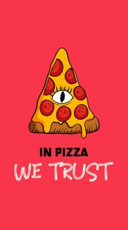 cover iN Pizza we Trust