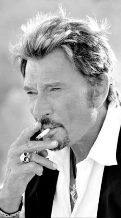 cover johnny hallyday Smoke Cigare Hommage