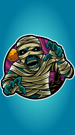cover mummy vector