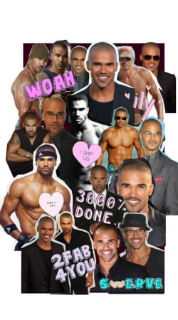 cover Shemar Moore collage