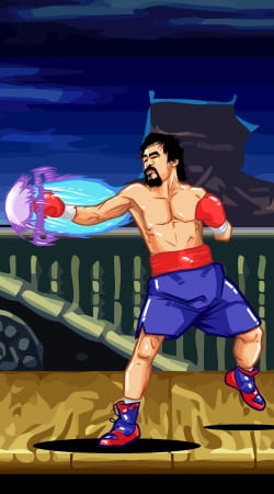cover Street Pacman Fighter Pacquiao