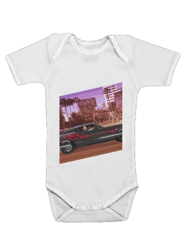  A race. Mustang FF8 for Baby short sleeve onesies