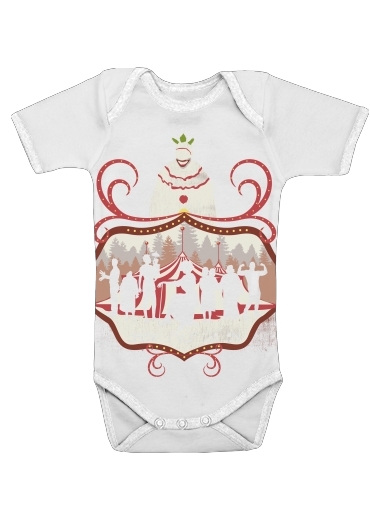  American circus for Baby short sleeve onesies