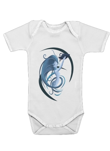  Aquarius Girl  for Baby short sleeve onesies