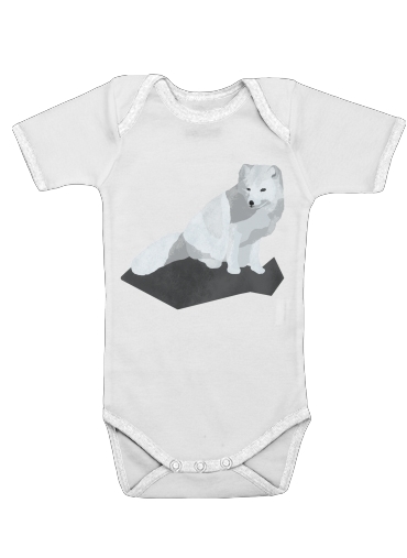  Arctic Fox for Baby short sleeve onesies