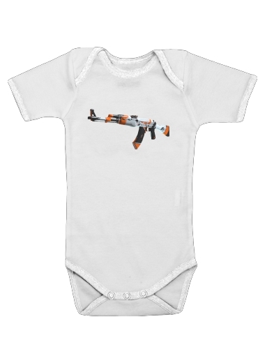  Asiimov Counter Strike Weapon for Baby short sleeve onesies