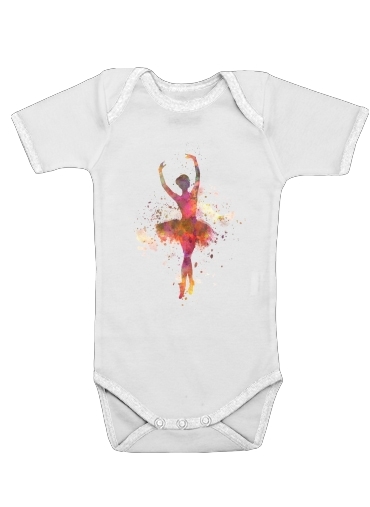  Ballerina Ballet Dancer for Baby short sleeve onesies