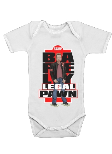  BARELY LEGAL PAWN for Baby short sleeve onesies