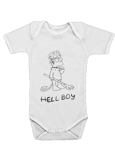  Bart Hellboy for Baby short sleeve onesies