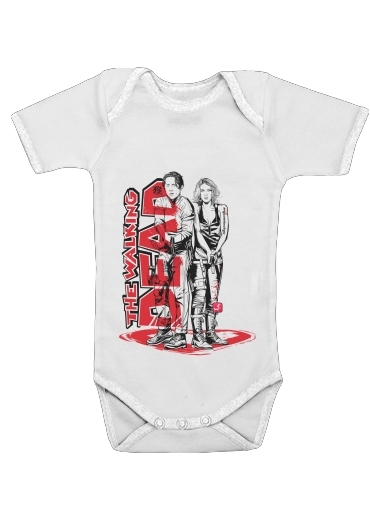  Be my Valentine TWD for Baby short sleeve onesies