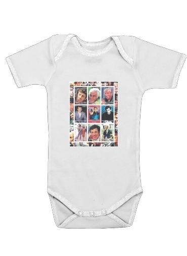  Belmondo Collage for Baby short sleeve onesies