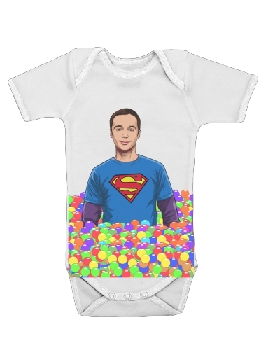  Big Bang Theory: Dr Sheldon Cooper for Baby short sleeve onesies