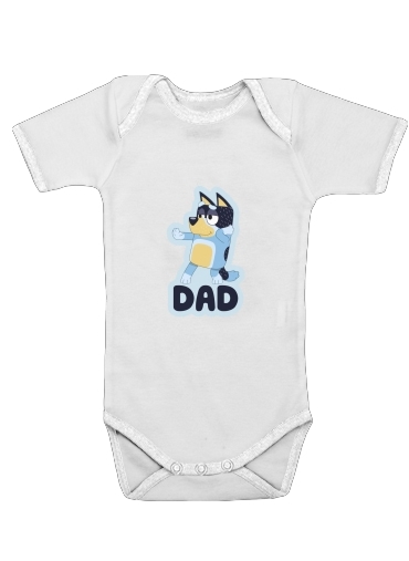  Bluey Dad for Baby short sleeve onesies