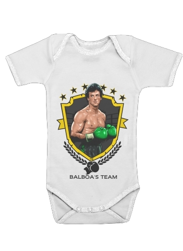  Boxing Balboa Team for Baby short sleeve onesies