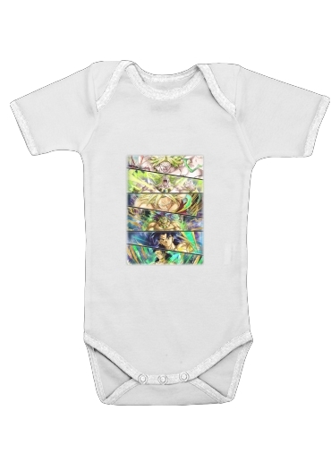  Broly Evolution for Baby short sleeve onesies