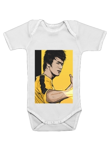  Bruce The Path of the Dragon for Baby short sleeve onesies