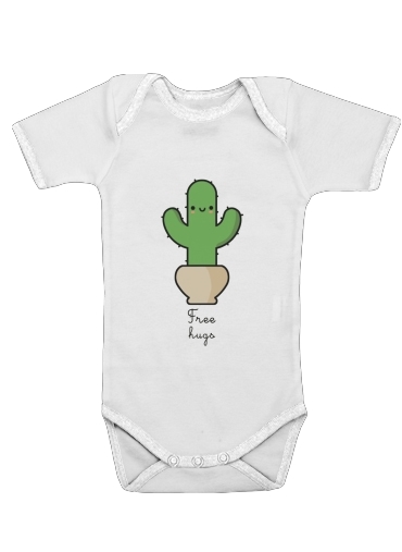  Cactus Free Hugs for Baby short sleeve onesies