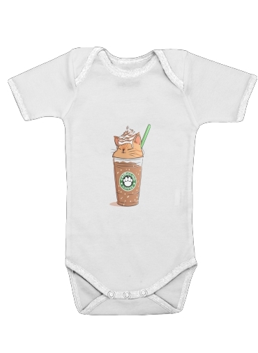  Catpuccino Caramel for Baby short sleeve onesies