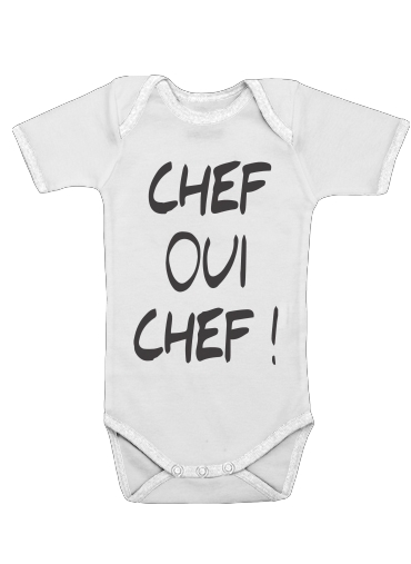  Chef Oui Chef for Baby short sleeve onesies