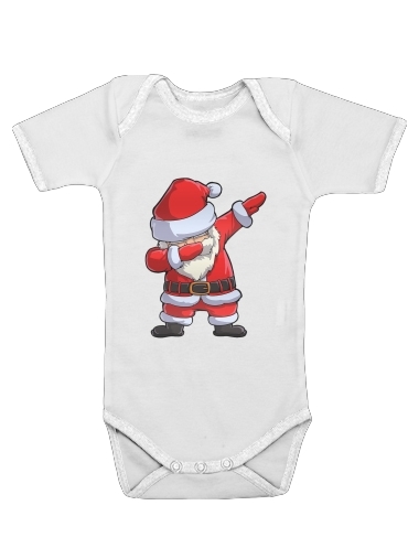  Dabbing Santa Claus Christmas for Baby short sleeve onesies
