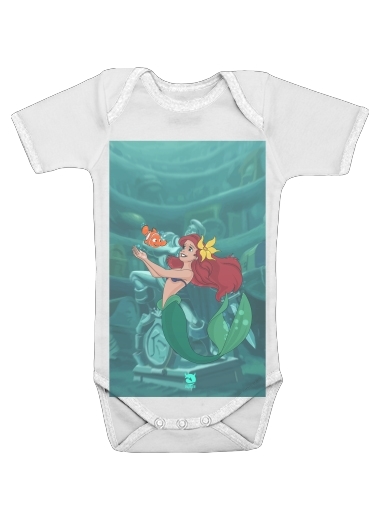  Disney Hangover Ariel and Nemo for Baby short sleeve onesies