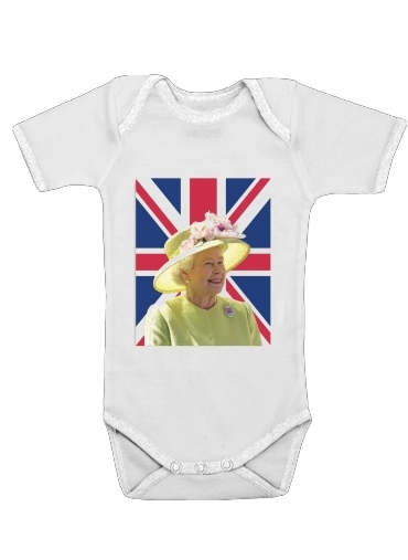  Elizabeth 2 Uk Queen for Baby short sleeve onesies
