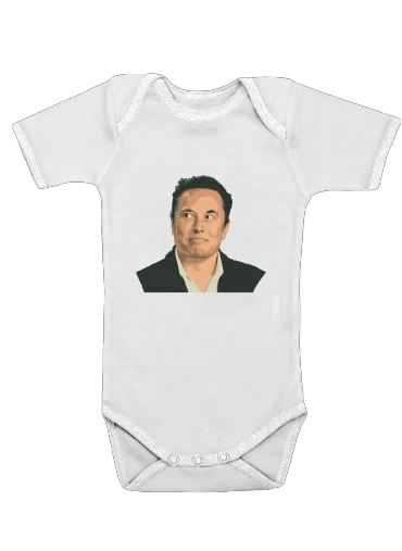  Elon Musk for Baby short sleeve onesies