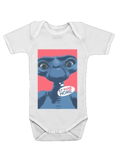 E.t phone home for Baby short sleeve onesies