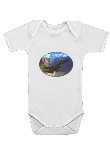  F-16 Fighting Falcon for Baby short sleeve onesies