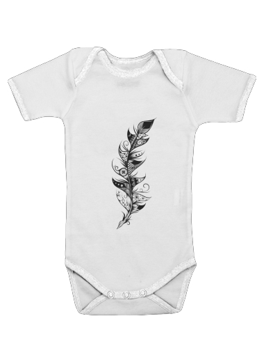  Feather for Baby short sleeve onesies