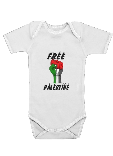  Free Palestine for Baby short sleeve onesies