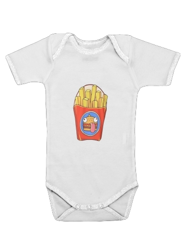  French Fries by Fortnite for Baby short sleeve onesies