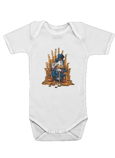  Game Of coins Picsou Mashup for Baby short sleeve onesies