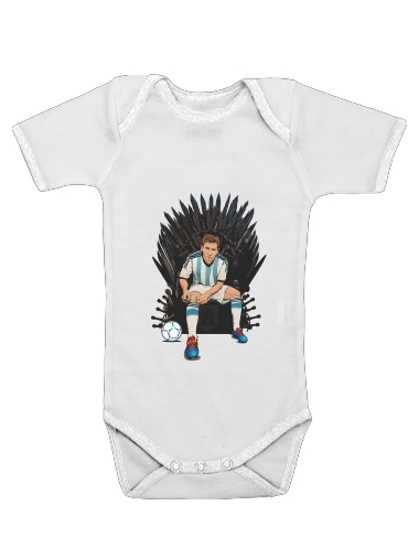  Game of Thrones: King Lionel Messi - House Catalunya for Baby short sleeve onesies