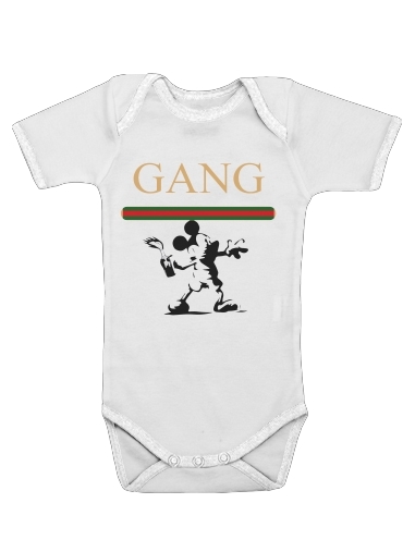  Gang Mouse for Baby short sleeve onesies