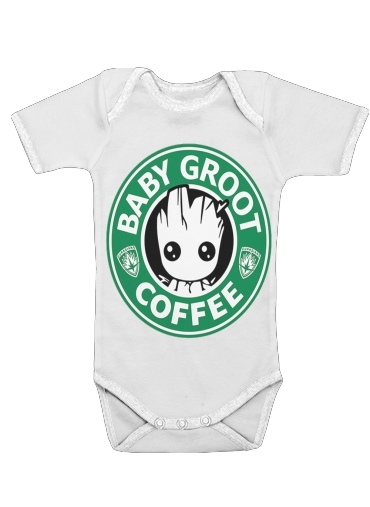  Groot Coffee for Baby short sleeve onesies