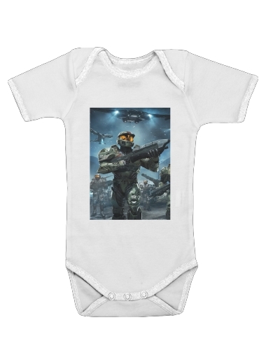  Halo War Game for Baby short sleeve onesies