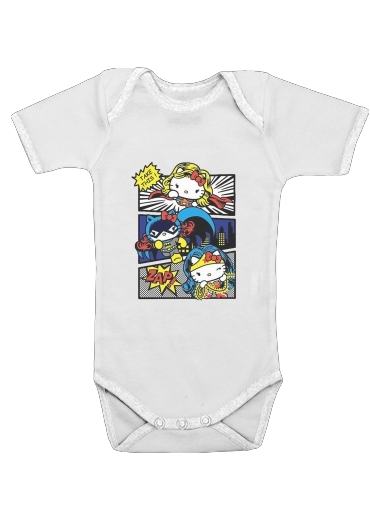  Hello Kitty X Heroes for Baby short sleeve onesies