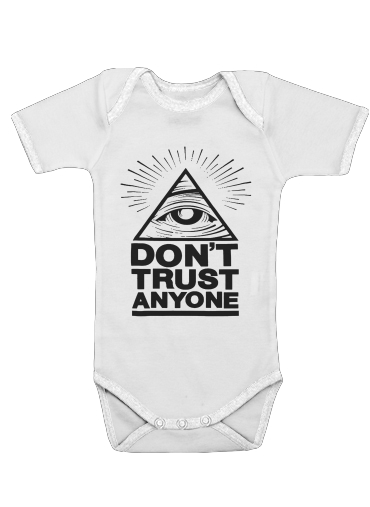  Illuminati Dont trust anyone for Baby short sleeve onesies
