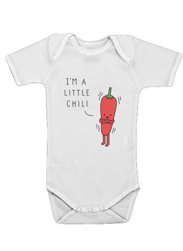  Im a little chili for Baby short sleeve onesies