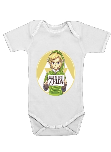  Im not Zelda for Baby short sleeve onesies