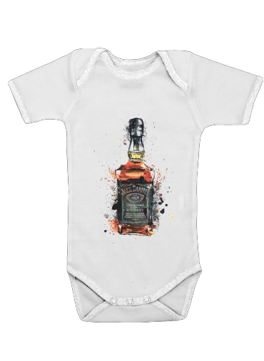  Jack Daniels Fan Design for Baby short sleeve onesies