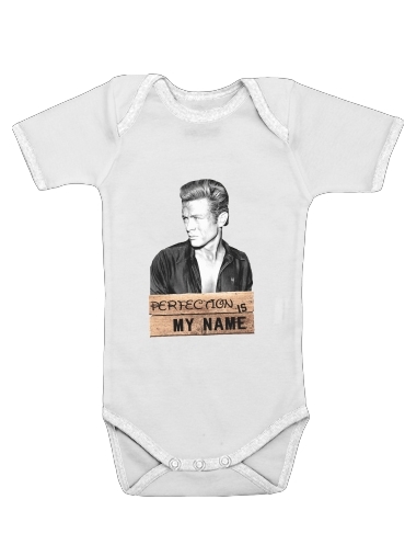  James Dean Perfection is my name for Baby short sleeve onesies