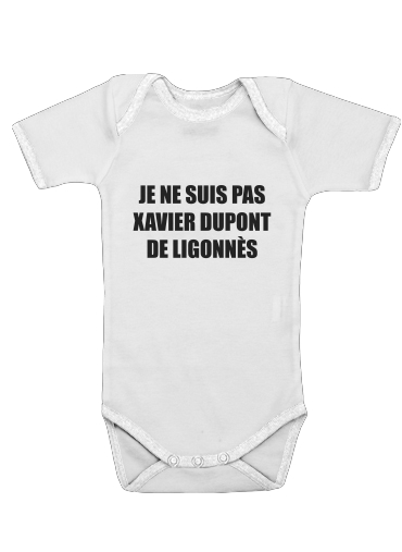  Je ne suis pas Xavier Dupont De Ligonnes Criminel for Baby short sleeve onesies