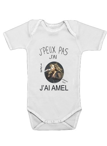  Je peux pas jai Amel for Baby short sleeve onesies