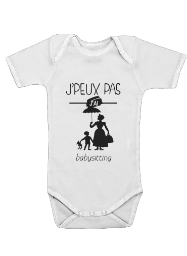  Je peux pas jai babystting comme Marry Popins for Baby short sleeve onesies