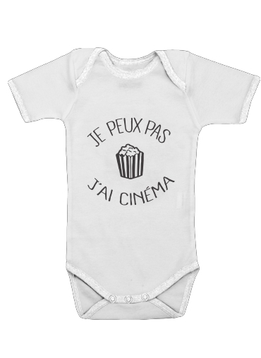  Je peux pas jai cinema for Baby short sleeve onesies