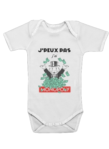  Je peux pas jai monopoly for Baby short sleeve onesies